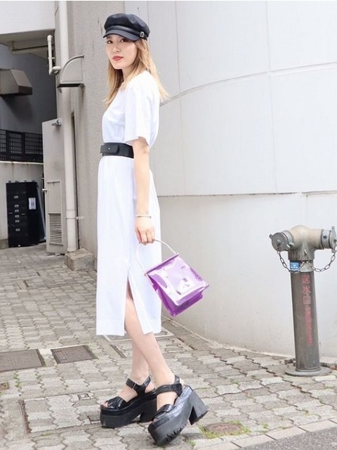 emoda エモダのコーディネート サイドスリットラフワンピース ルミネ 通販 アイルミネ I Lumine