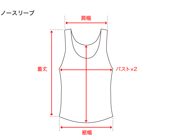 マークスタイラー サイズガイド