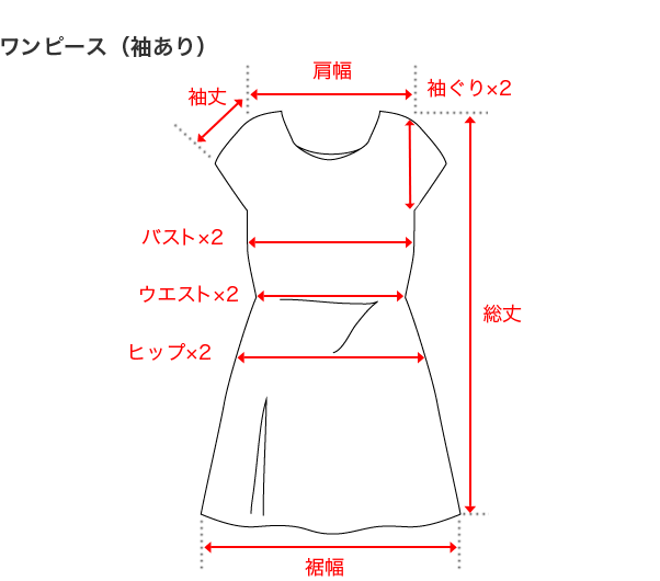 マークスタイラー サイズガイド