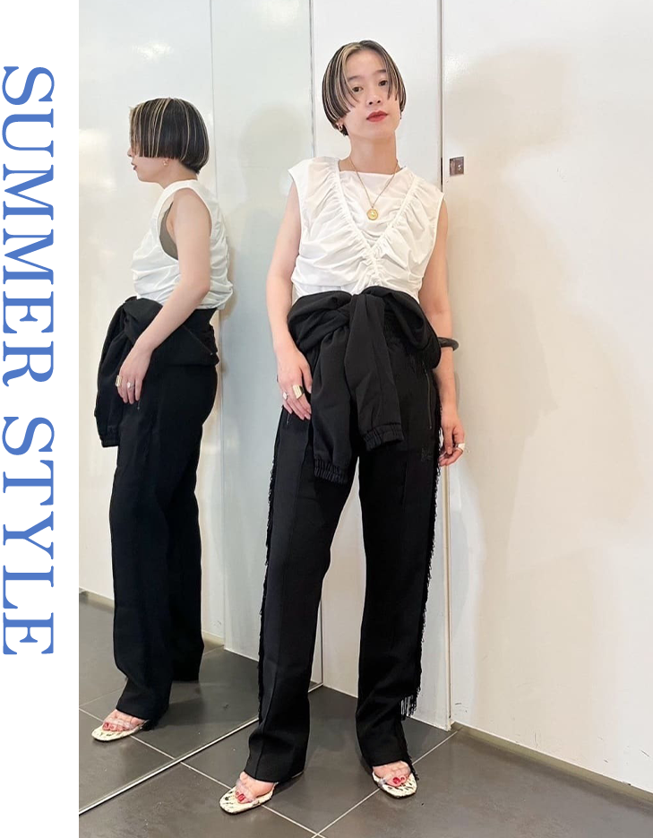 【CITYSHOP】YAMASHITAさんが着回す夏コーデ