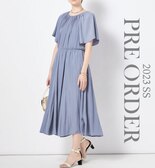 【先行予約】定番人気!!割繊前後2WAYギャザーワンピース