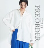 【先行予約】抜け感のあるプレミアムリネンレギュラーシャツ