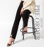 【先行予約】大人気のスリットパンツが追加予約決定！