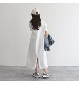 【PreOrder】【GEVACO/ゲバコ】ヘビー天竺半袖ワンピース