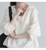 【PreOrder】シアーアノラックブルゾン