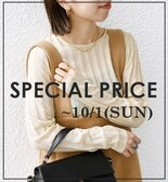 【SHIPS any】トレンドのラメニットがSPECIAL PRICEに！
