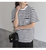 【PreOrder】【GEVACO/ゲバコ】ヘビー天竺ボーダーＴシャツ