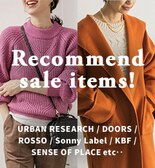 ■【URBAN RESEARCH】 「recommend　sale　items！」