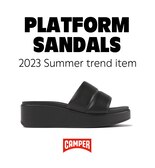 【CAMPER】厚底サンダル特集