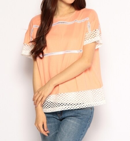 AE LACE~CUT TEE