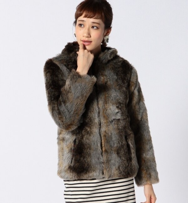 FARFIELD ORIGINAL フェイクファージャケット/ FARFIELD/O FAKE FUR JKT