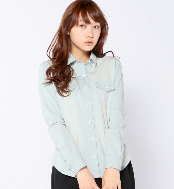 デニムレギュラーシャツ/AE DENIM REG SHT