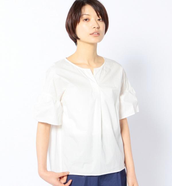 ブロードギャザーショートスリーブ/AEFC ブロード ギャザーSSL