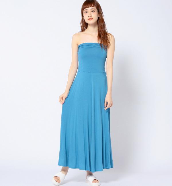 ◆Lani◆2WAY マキシスカート ブルー/BCLani 2WAY MAXI SK BLUE