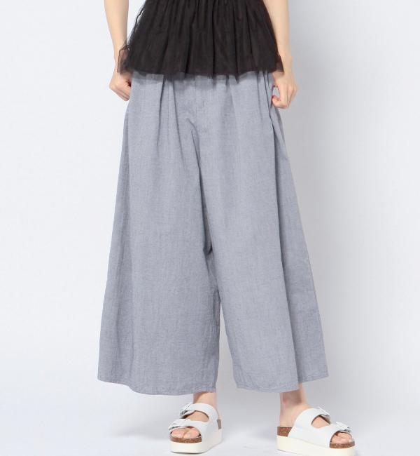 オックスフォードワイドパンツ（ネイビー）/AEBC OX WID PT NY