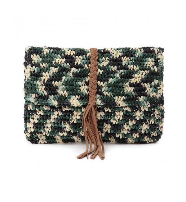 カモフラクラッチバック/AE CAMO CLT