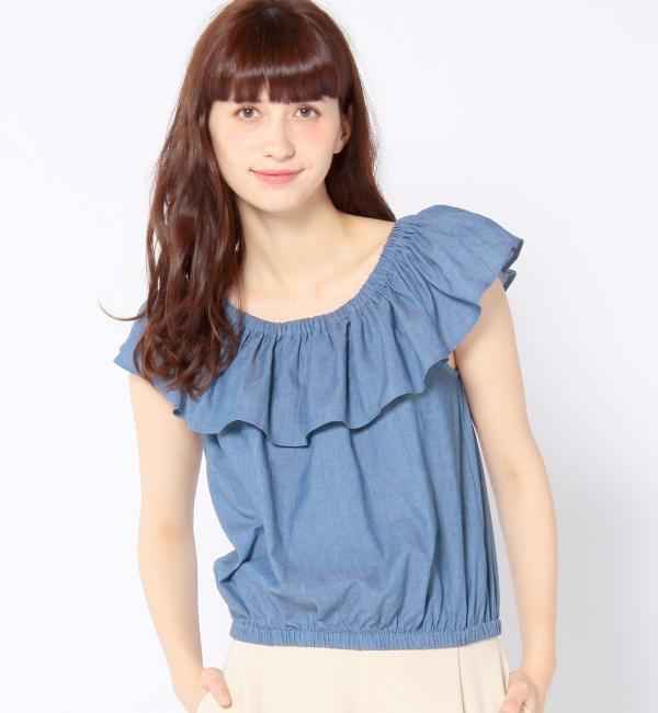 フリルクロップドプルオーバー/AEBC フリルクロップド PO