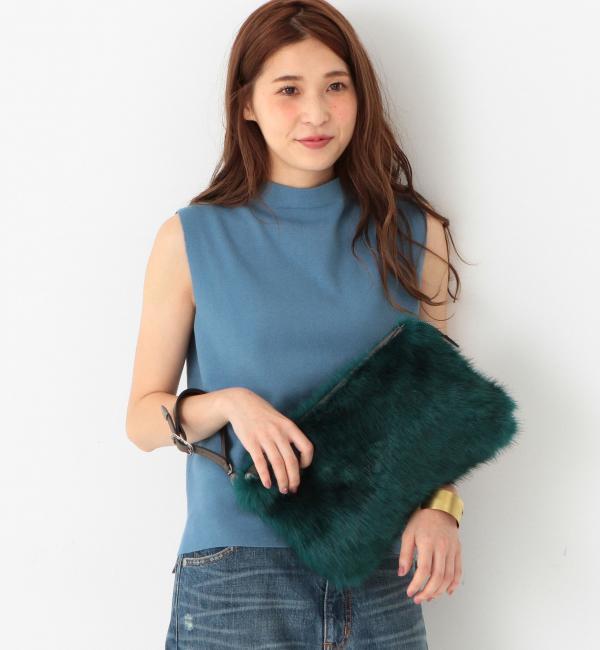 【アナザーエディション/Another Edition】 フェイクファークラッチバッグ/ AE FakeFUR CLT [送料無料]