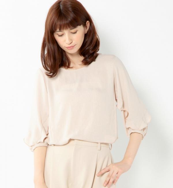 ポリエステル切り替えフリルプルオーバー/AEFC PE キリカエ FRL PO