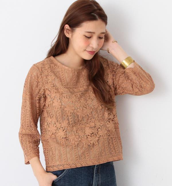 【アナザーエディション/Another Edition】 レース＆レースプルオーバー/AEFC LACE & LACE PO [送料無料]