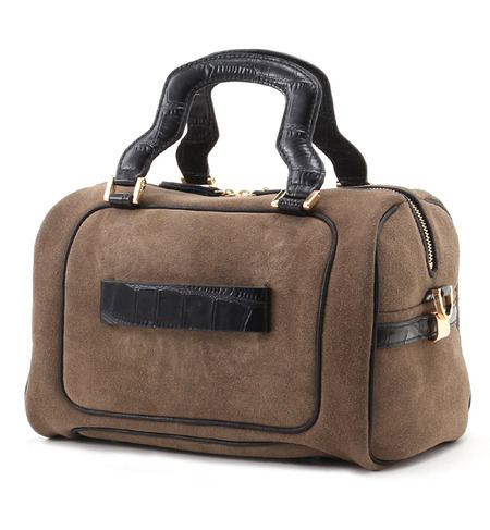 H/MUSE クロコSコンビボストン