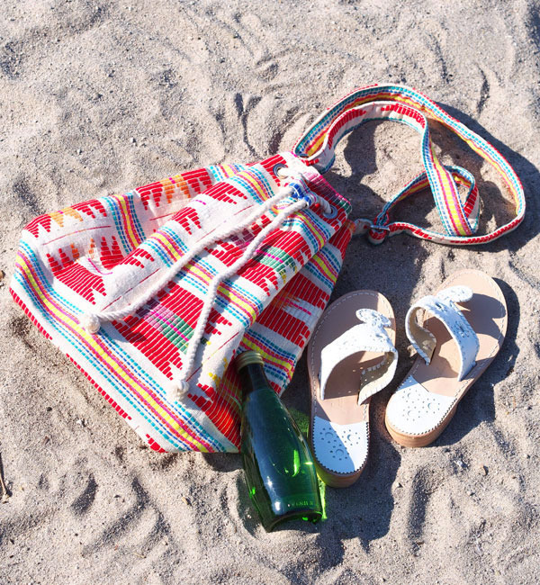 【WEB限定】 ○JC ジャカード 巾着 バッグ / 2WAY