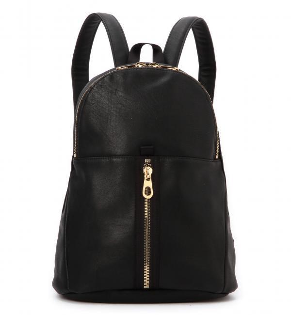 【ジュエルチェンジズ/Jewel Changes】 Laugoa PU フロントZIP リュック/ ラウゴア [送料無料]