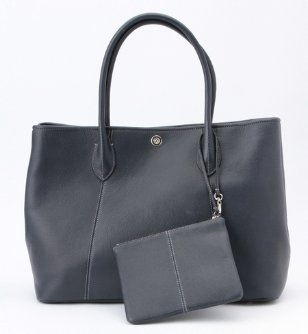 ○UAL LEATHER TOTE