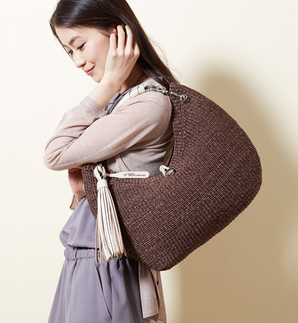 【CLASSY.7月号掲載UA】＜TOFF&LOADSTONE＞ アバカショルダーバッグ【M】