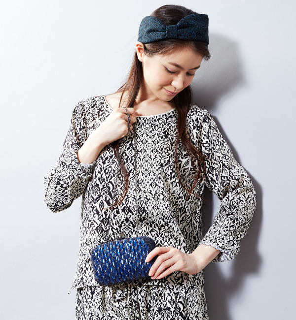 ＜SANTI(サンティ)＞ NVY クラッチ