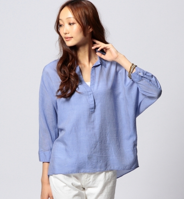 UAB テンセル スキッパー シャツ