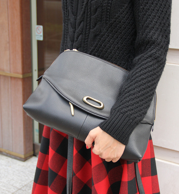 【ユナイテッドアローズ/UNITED ARROWS】 ＜TOFF&LOADSTONE（トフアンドロードストーン）＞ トライアングル MINI バッグ [送料無料]