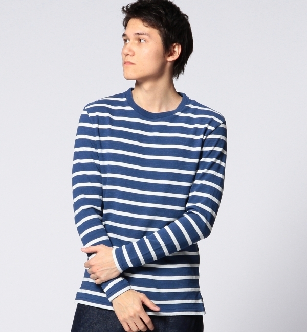 【ユナイテッドアローズ/UNITED ARROWS】 UAS ＜SHUTTLE NOTES（シャトルノーツ）＞ ボーダークルーネック [送料無料]