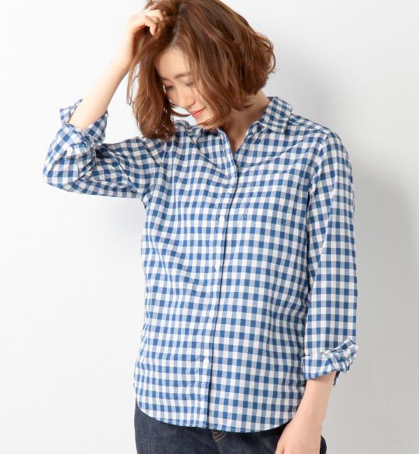 UAW CTN ギンガムチェック シャツ
