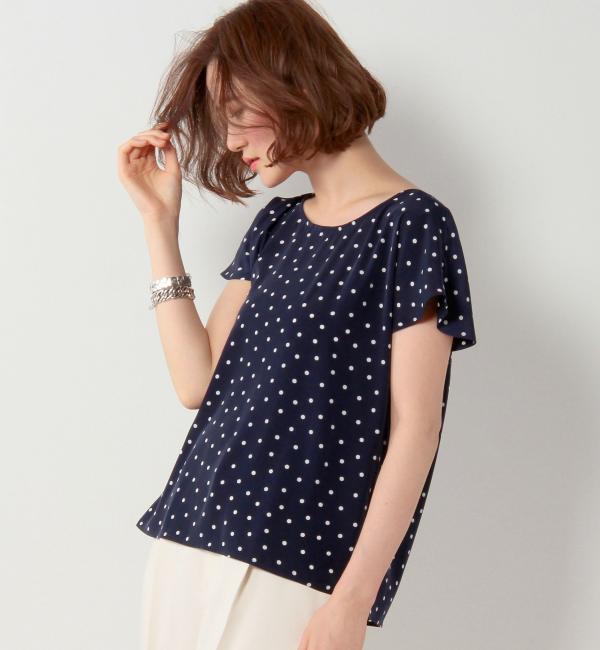 【ユナイテッドアローズ/UNITED ARROWS】 UAW ドットリボン ショートスリーブ† [送料無料]
