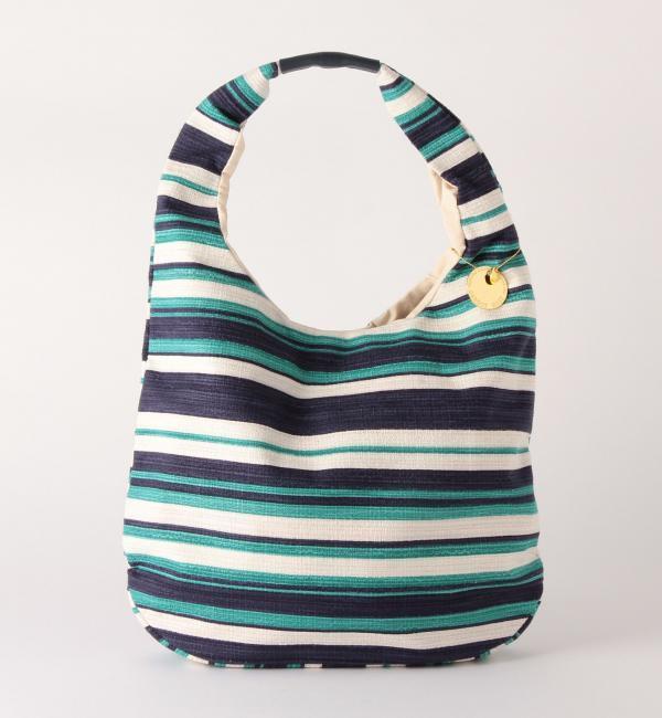 【別注】＜BARDOT ROSE(バルドロゼ)＞ ボーダー バッグ