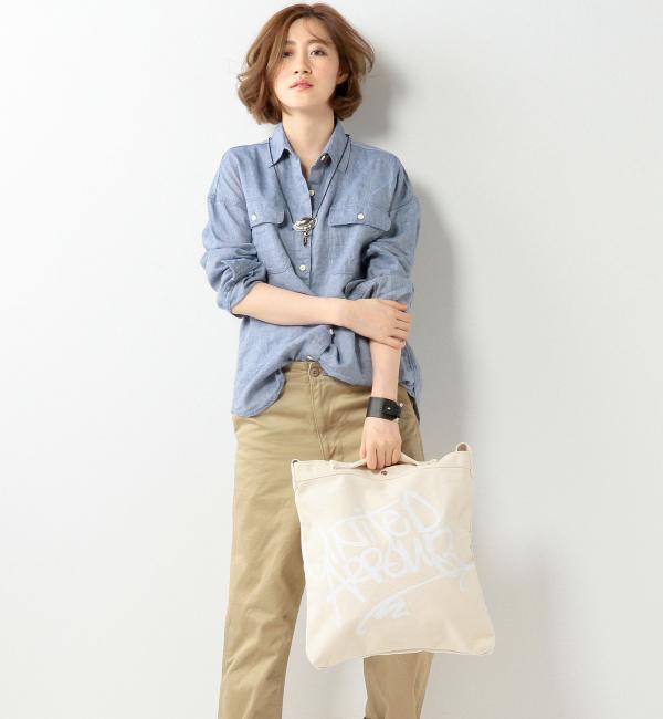 【ユナイテッドアローズ/UNITED ARROWS】 UAW LOGO CTN ショルダーバッグ [3000円(税込)以上で送料無料]