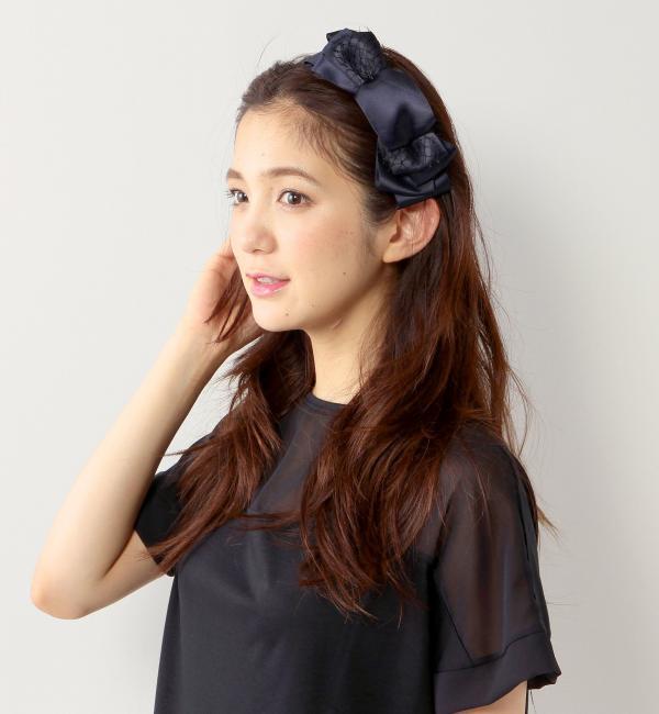 【ユナイテッドアローズ/UNITED ARROWS】 UPMF リボン＆チュール カチューシャ [送料無料]