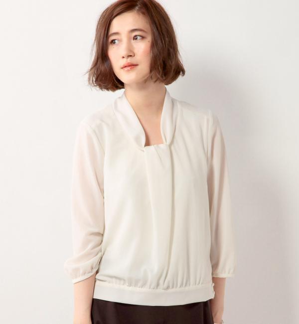 【ユナイテッドアローズ/UNITED ARROWS】 UBBT シフォンリボン ブラウス [送料無料]