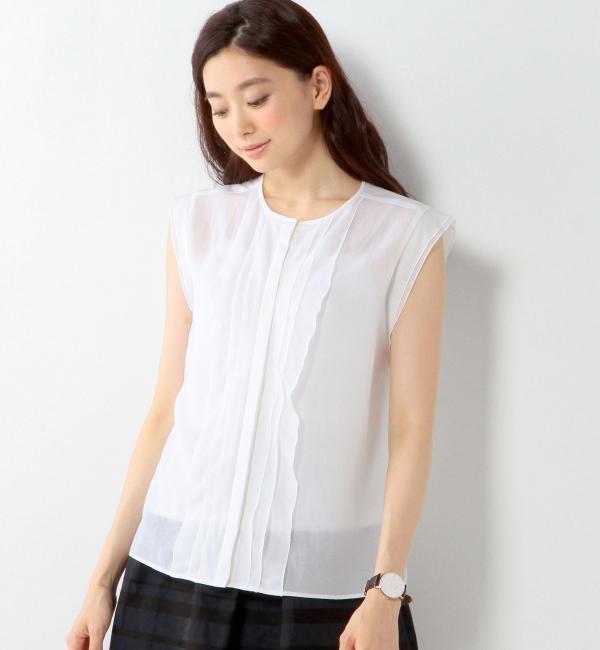 【ユナイテッドアローズ/UNITED ARROWS】 UBCE CU/C フリルスリーブ ブラウス? [送料無料]