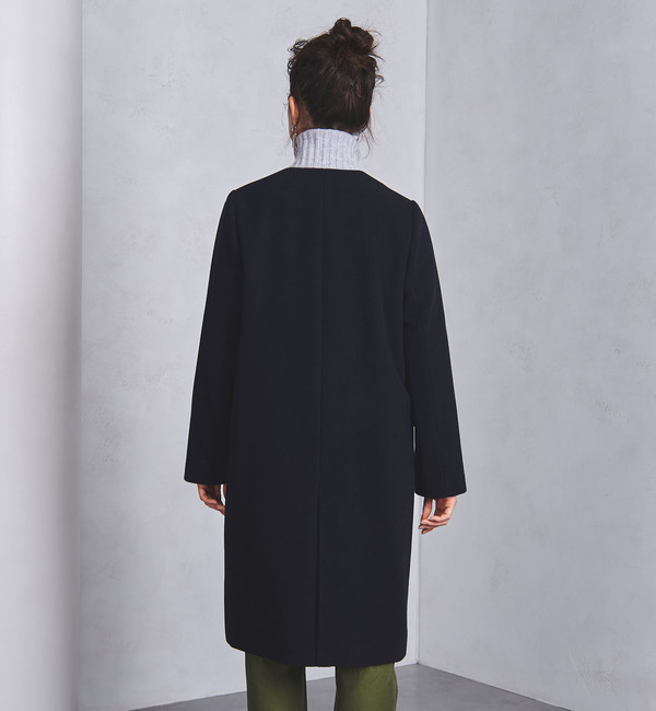 ユナイテッドアローズ　UWSC W/N Vノーカラーコート UWSC W/N Vノーカラーコート†◇ United arrows