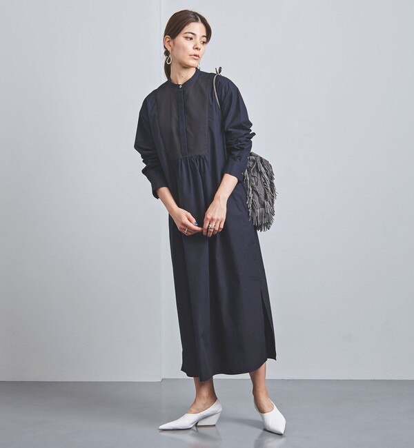 United Arrows C Bosom シャツワンピース W United Arrows ユナイテッドアローズ の通販 アイルミネ