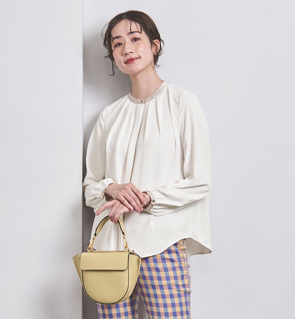 バイカラー パイピング ブラウス|UNITED ARROWS(ユナイテッドアローズ)の通販｜アイルミネ