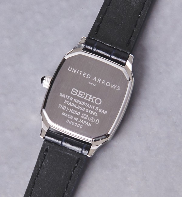 【別注】＜SEIKO＞スクエア レザー 腕時計