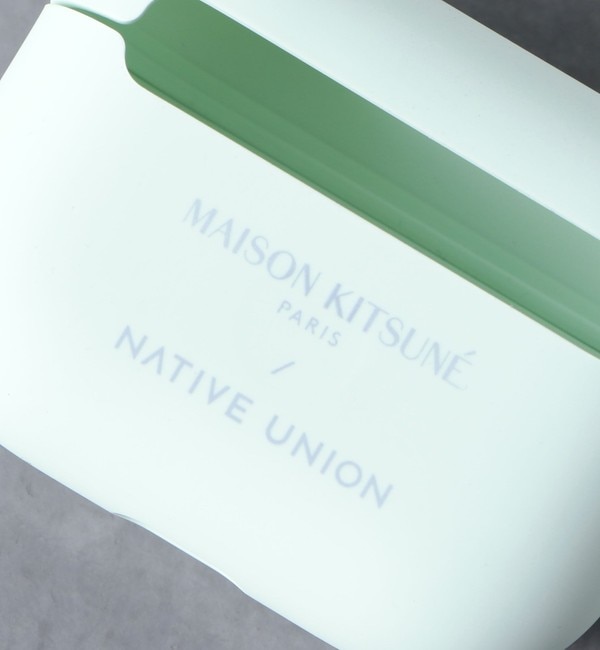 MAISON KITSUNE X NATIVE UNION＞COOL TONE FOX HEAD CASE FOR Airpods Pro  case†|UNITED ARROWS(ユナイテッドアローズ)の通販｜アイルミネ