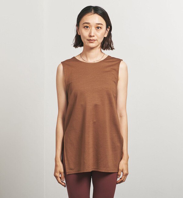 TO UNITED ARROWS＞ BACK/V N/SL/ノースリーブTシャツ|UNITED ARROWS