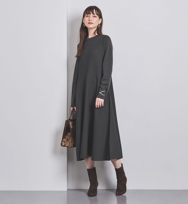 RY/N フレア ニットワンピース