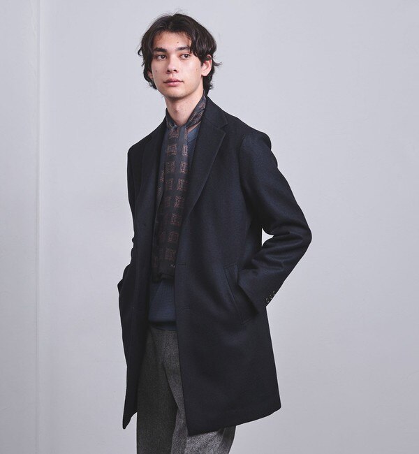 メルトン シングル チェスターフィールドコート|UNITED ARROWS(ユナイテッドアローズ)の通販｜アイルミネ
