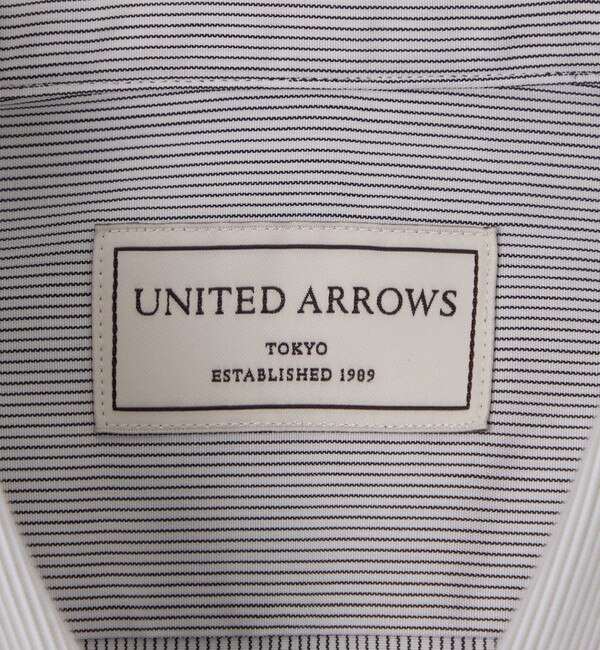 トーマスメイソン ピンストライプ セミワイド シャツ|UNITED ARROWS