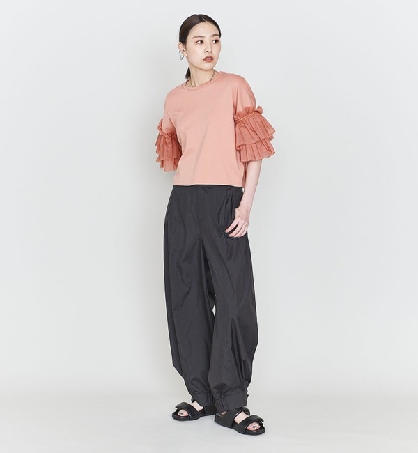 ASTRAET＞CO スムース ソデフリル カットソー|UNITED ARROWS